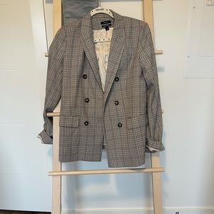 ✨2/$40 ✨ RW&CO Plaid Houndstooth Blazer